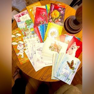 Vintage Greeting Card LOT Unused